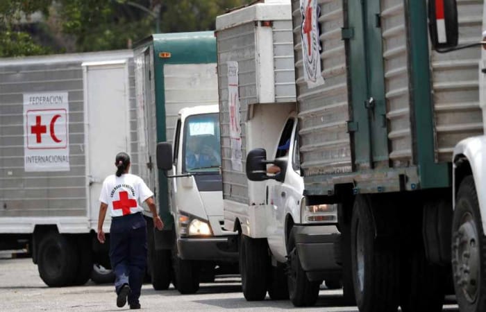First shipment of Red Cross humanitarian aid arrives in Venezuela