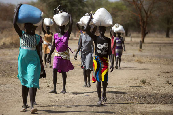 South Sudan received $54m for humanitarian aid from EU