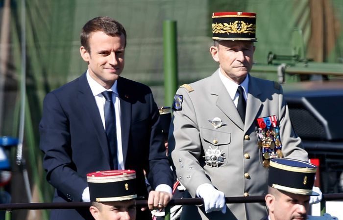 President Macron announced creation of a new space force command