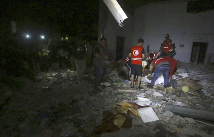 Libya: Airstrike hits migrant detention center, killing 40