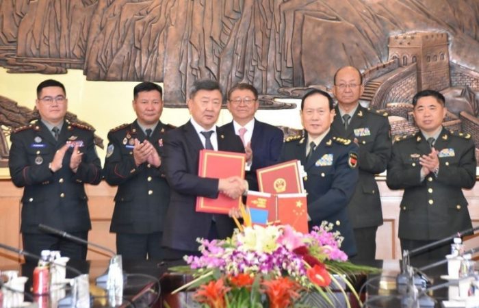 China, Mongolia sign a military agreement