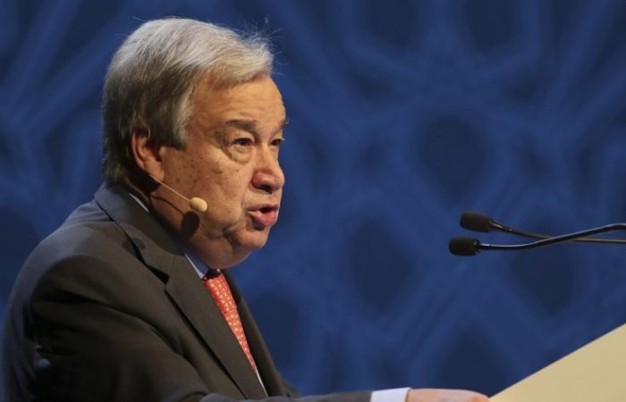 UN chief urged African countries to tackle climate change, terrorism