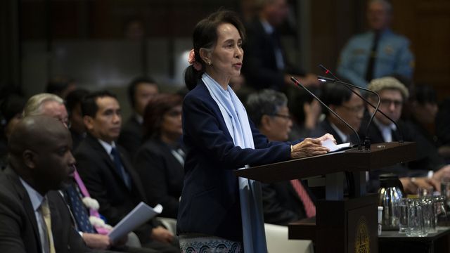 Aung San Suu Kyi defends Myanmar military’s crimes