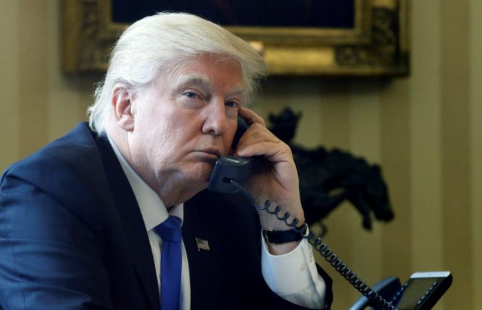Putin, Trump discuss arms control in phone conversation