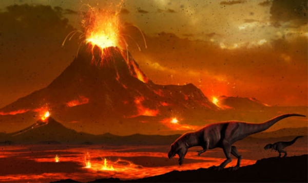 Volcanic CO2 emissions helped trigger Triassic climate change