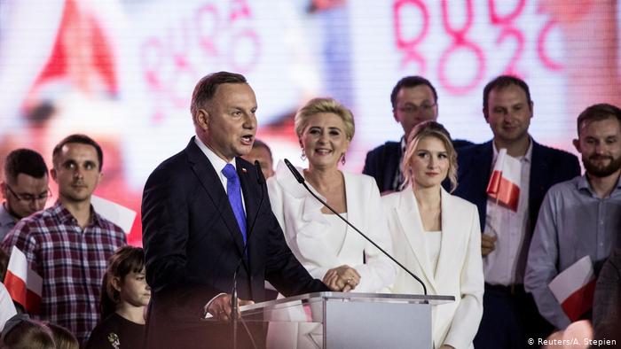 Trump congratulates his Polish friend Duda ‘on historic re-election’