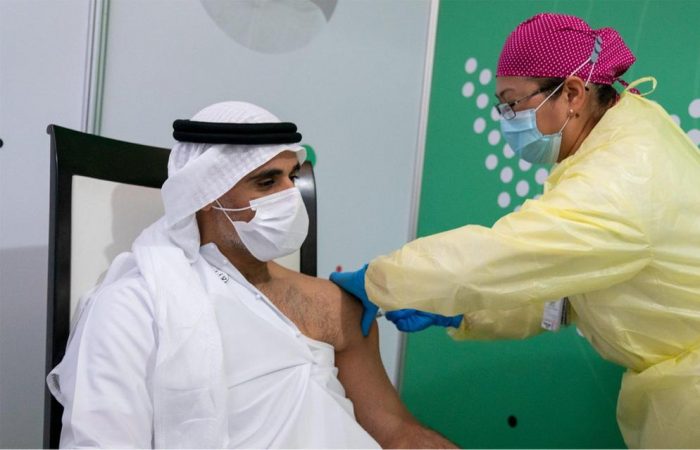 UAE Cabinet minister al Gergawi receives COVID-19 vaccine