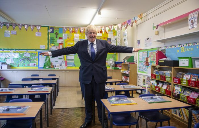 PM Johnson to close schools in January