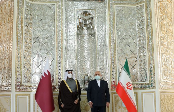Iran FM Zarif meets Qatari counterpart in Tehran