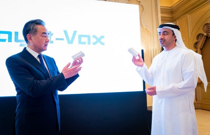 UAE to manufacture Chinese COVID vaccine in Abu Dhabi