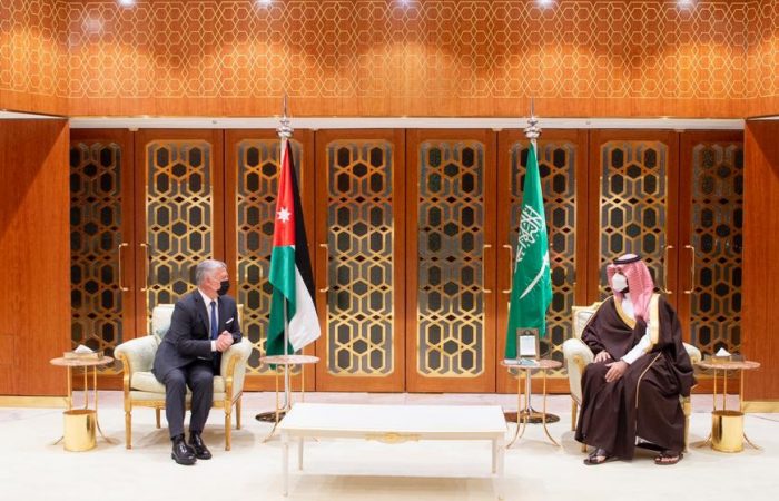 Jordan’s King Abdullah in Saudi Arabia for talks