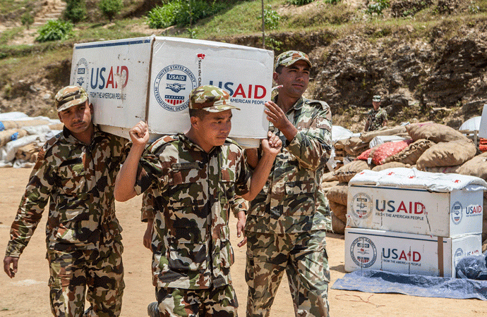 USAID airlifts urgent health supplies combat deadly covid-19 surge