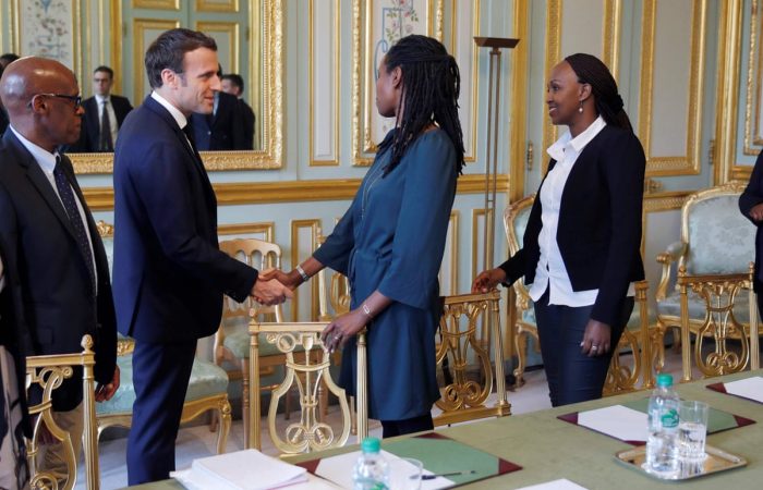 France’s Macron visits Rwanda as relations improve