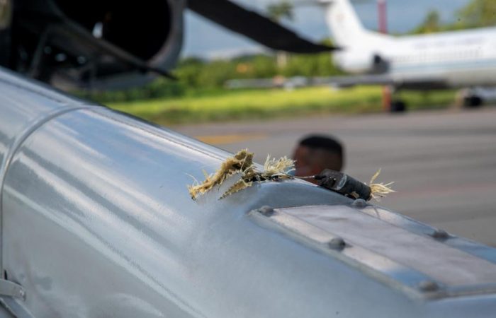 Colombian presidential helicopter struck by gunfire near Venezuelan border