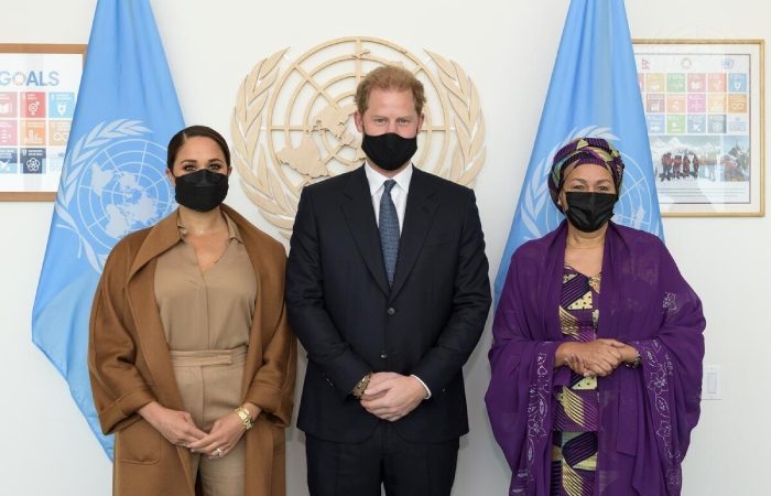 Prince Harry, Meghan met the Deputy UN Chief in NY