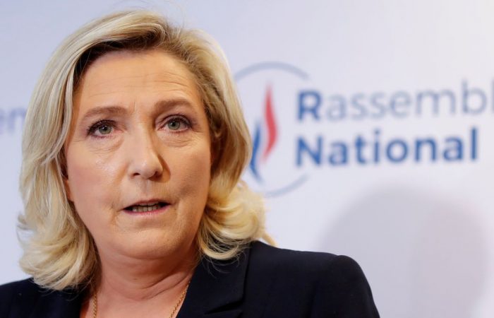 France’s Le Pen promises to take down wind turbines if elected