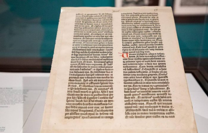 Alexander Turnbull Library buys Gutenberg Bible leaf for $200k