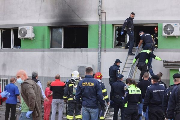 Nine people killed in Romania COVID-19 hospital fire