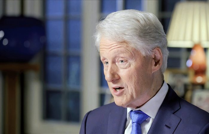 Bill Clinton hospitalised in California with suspected blood infection