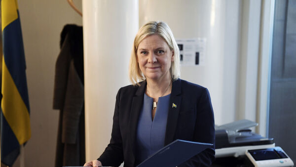 Magdalena Andersson becomes Sweden’s first female PM