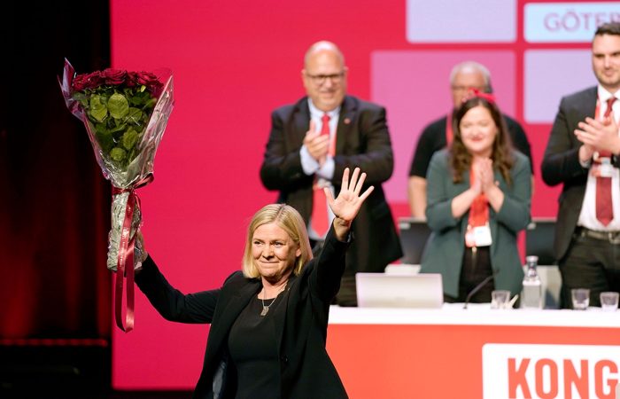Sweden’s first female PM Andersson resigns after a few hours