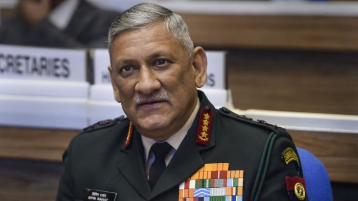 Indian defence chief cremated in televised military funeral