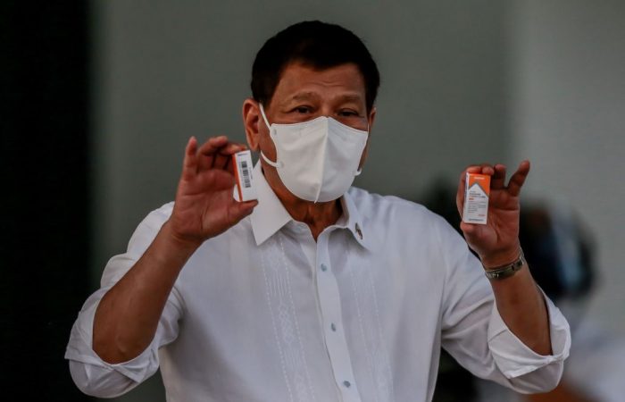 Philippines’ Duterte threatens unvaccinated people with arrest