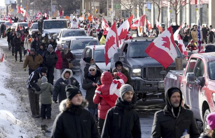 Ottawa mayor declares state of emergency over truckers clogging Canada’s capital