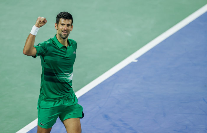 Djokovic maintains winning return by beating Khachanov in Dubai
