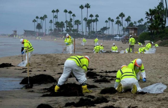 Texas company sues California over oil spill