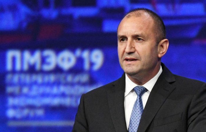 Bulgarian President Rumen Radev rejected the possibility of military supplies to Ukraine.