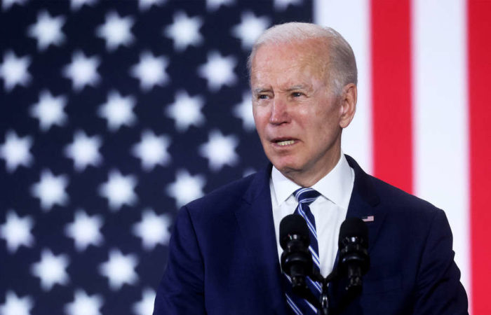 President Biden says the US has stopped supplying the world with “change and progress”