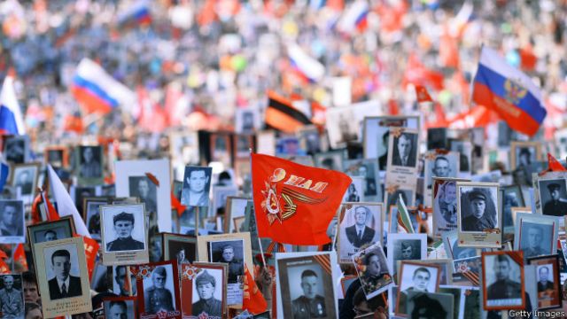 Berlin approved the action “immortal regiment”, but with the exception of the St. George ribbons