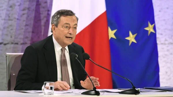 Draghi said he would not stop diplomatic contacts with Russia
