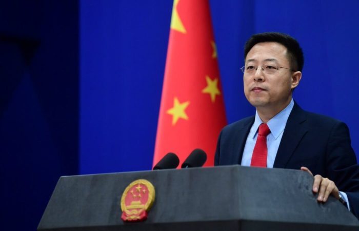 Chinese Foreign Ministry spokesman accused the US and its allies of siphoning resources from other countries