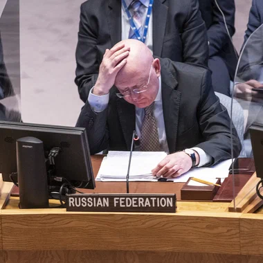 Russia did not participate in the meeting of the UN Security Council with the EU Security