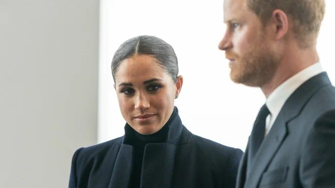 Publicly humiliated: Meghan Markle was not allowed on the balcony to Elizabeth II during the parade