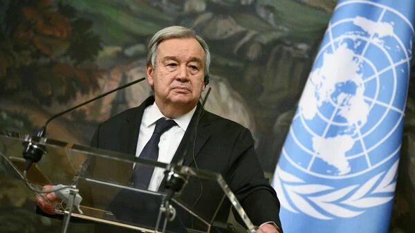 UN Secretary General warns of famine risk in many regions in 2022