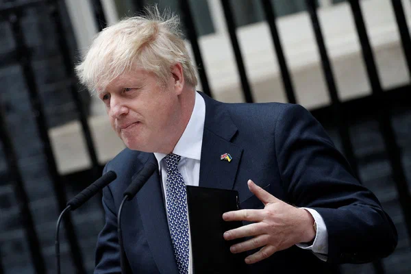 Johnson, who announced his resignation, refused to support candidates for the premiership of Britain