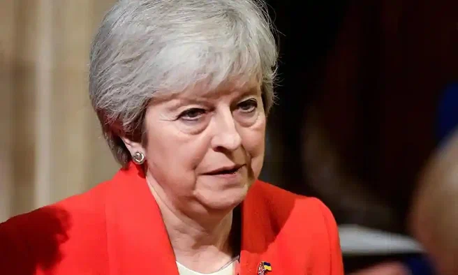 May expressed hope that the split in Britain will be resolved with the arrival of a new prime minister