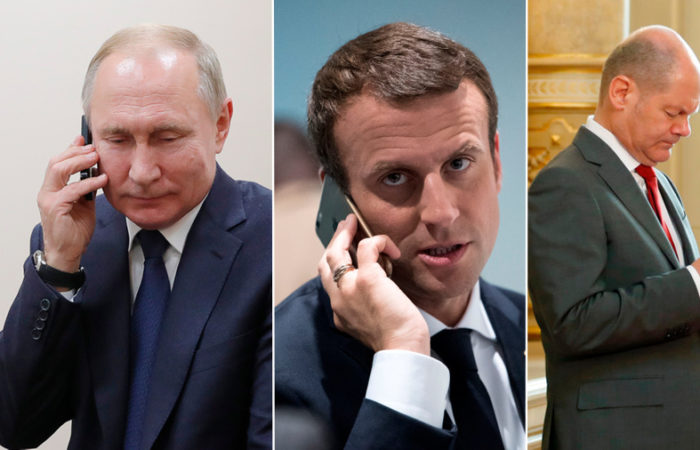 Putin again became the cause of the quarrel between Scholz and Macron