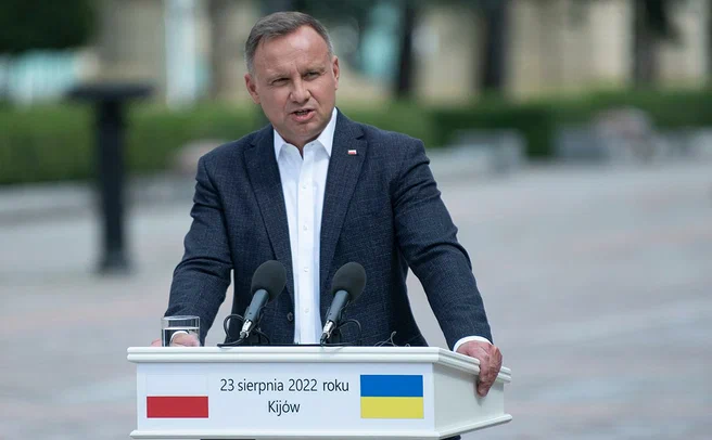 Polish President in Kyiv called for the dismantling of Nord Stream 2