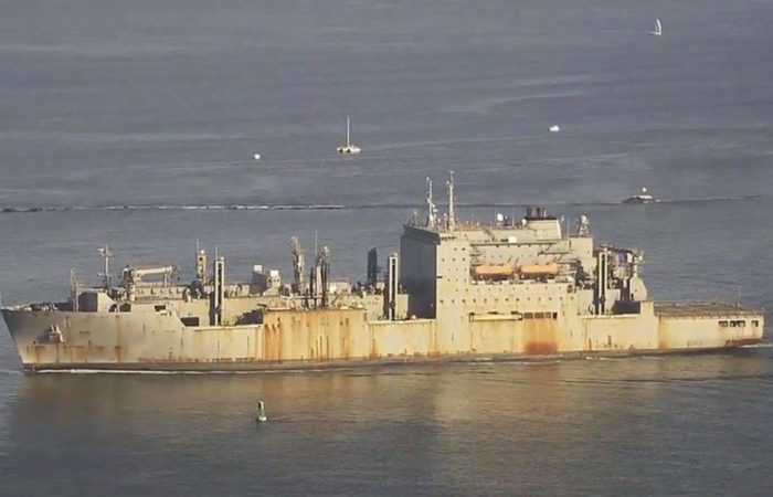 Rusty warships tarnish the image of the US Navy