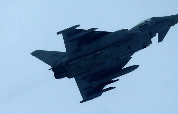 The Italian Air Force reported an alarm in Poland due to Russian aircraft.