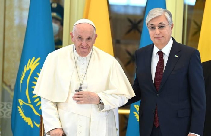 The Pope called for the revival of the “spirit of Helsinki” and political dialogue