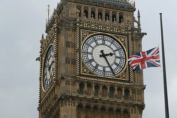 Animal Rebellion protesters throw white paint at Big Ben in London