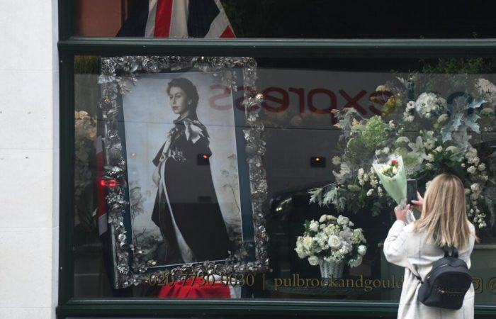 In London, said goodbye to the British Queen Elizabeth II