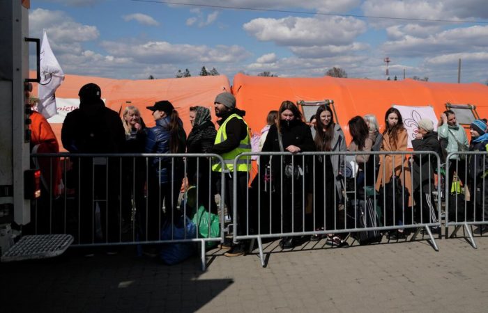 In Germany, horrified by the number of refugees from Ukraine