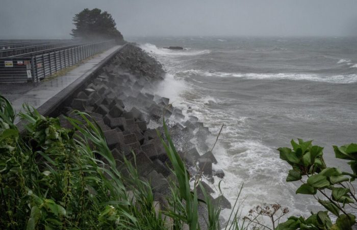 Nearly 2.5 million people evacuated in southwestern Japan