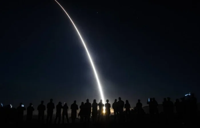 The United States conducted the second test launch of the Minuteman III ICBM in the last three weeks